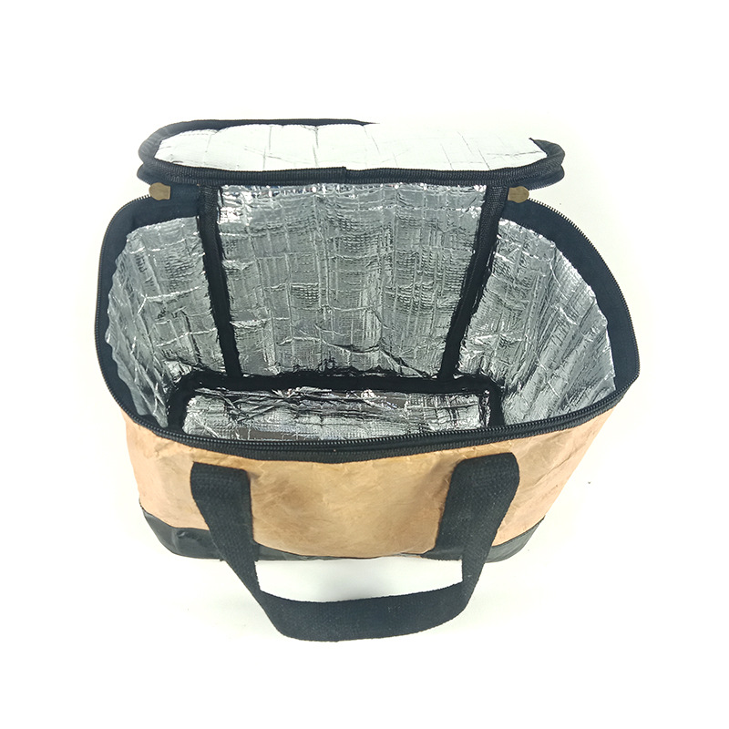 SGC28 Custom Dupont Tyvek Vodotěsný izolovaný papír Tote Oběd Chladicí taška pro balení pikniků