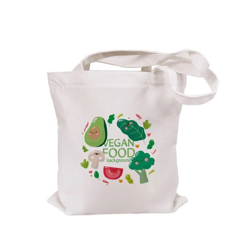 SG63 Custom Logo Canvas Cotton Tote Bags Repoužitelný Cotton Nakupování pytlů pro nákup